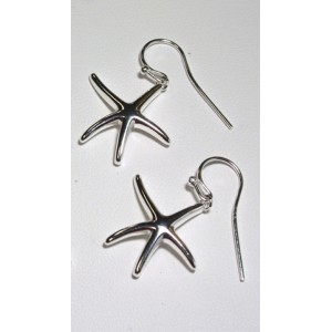 Dancing Starfish Dangly Earrings