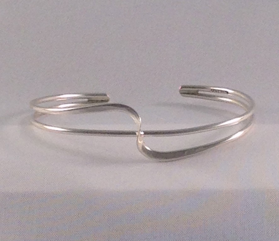 Wave Bracelet The Silver Seahorse Wave Bracelet The Silver Seahorse